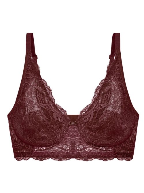 Amourette Charm N03 bralette without underwire, decadent chocolate