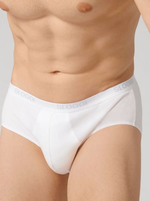 Sloggi Men Basic MIDI 2 Slip, bianco SLOGGI