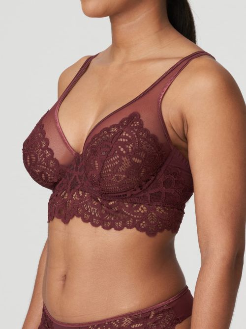 First Night Bralette con ferretto, merlot PRIMADONNA TWIST