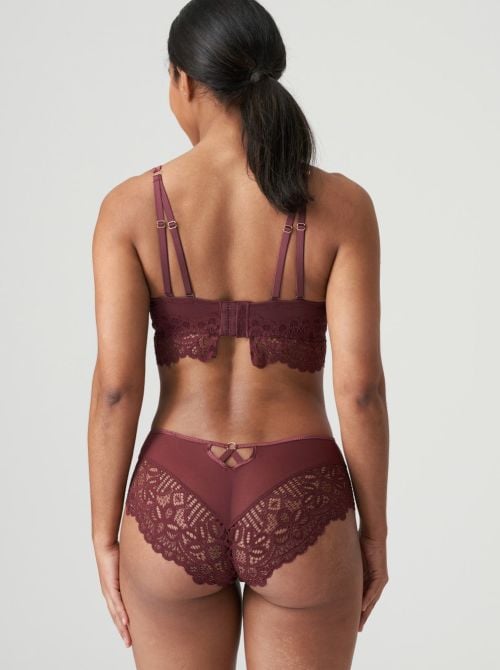 First Night Bralette con ferretto, merlot