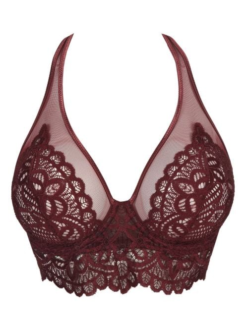 First Night Bralette con ferretto, merlot
