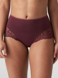 Fistr Night high-waisted briefs, merlot