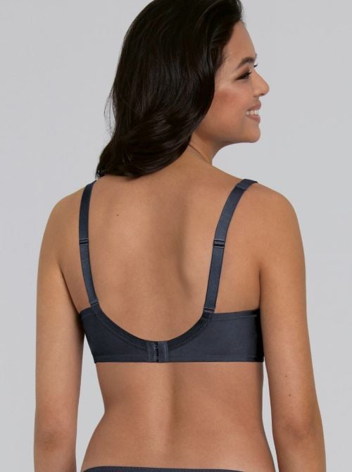 Dalia Wire-free Mastectomy Bra, shadow blue