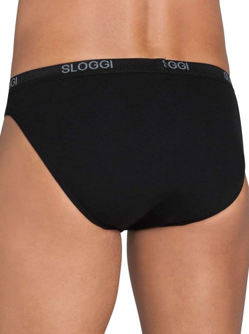 Sloggi Men Basic MINI 2 Slip, nero SLOGGI