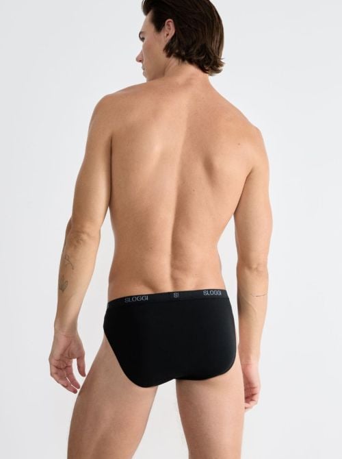 Sloggi Men Basic MINI 2 Slip, nero
