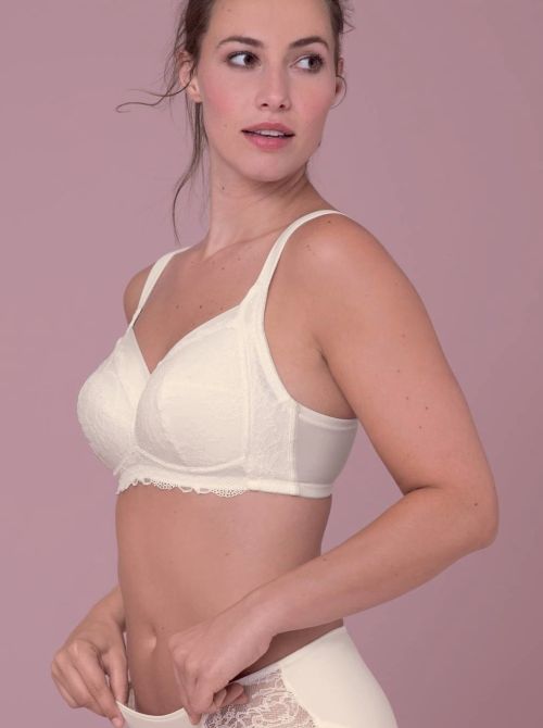 Dalia Wire-free Mastectomy Bra, ivory