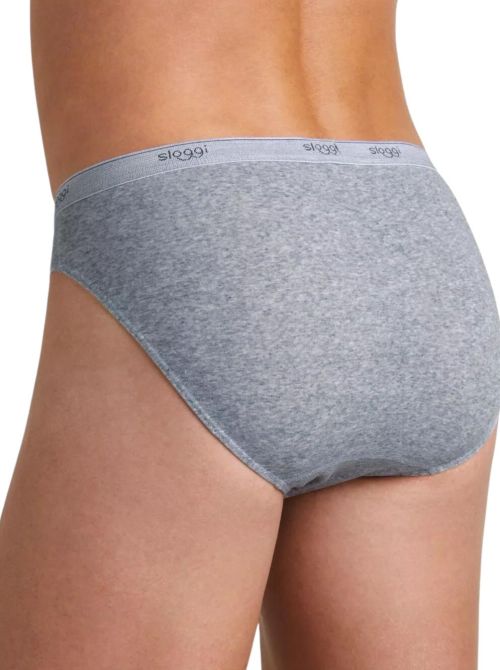 Sloggi Men Basic MINI 2 Slip, grigio SLOGGI