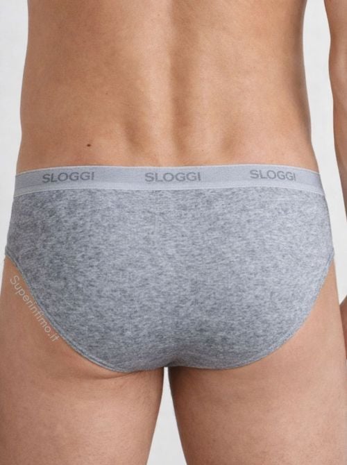 Sloggi Men Basic MINI 2 Slip, grigio