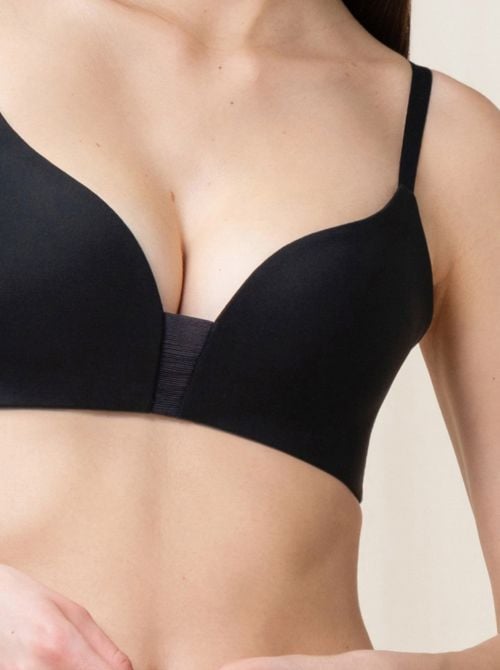 Flex Smart P reggiseno senza ferretto con imbottitura, nero