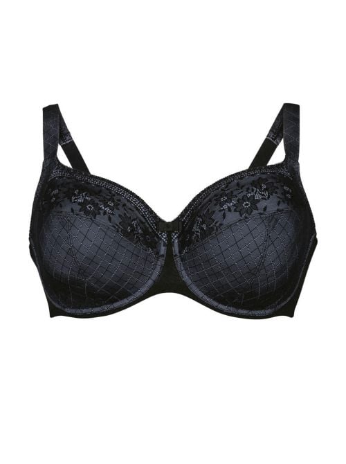 Rosemary Reggiseno con ferretto Coppe grandi, nero