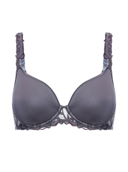 Andora Padded bra with Multiposition straps, pink grey