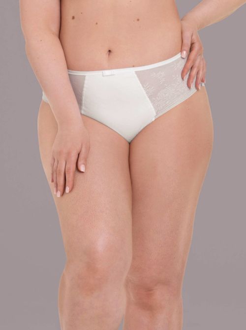 Rosemary slip a vita alta, bianco