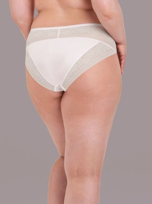 Rosemary slip a vita alta, bianco