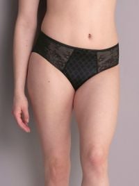 Rosemary high briefs, black