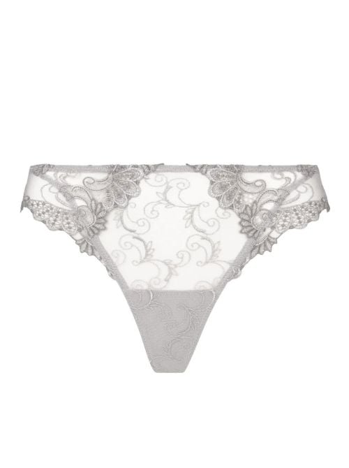 Dressing Floral perizoma, argento