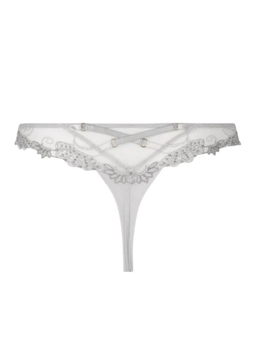 Dressing Floral perizoma, argento