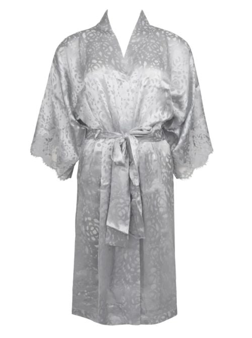 Dressing Floral vestaglia, argento LISE CHARMEL