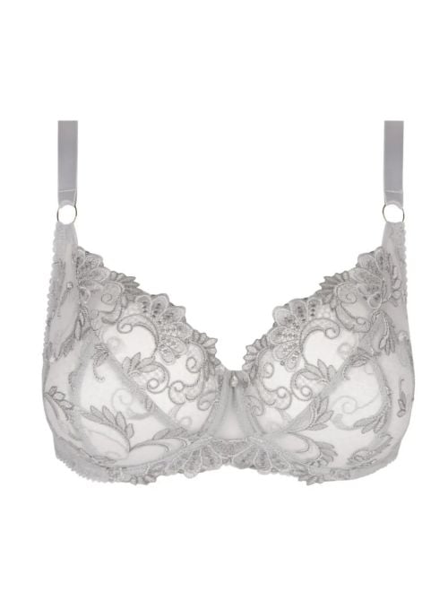 Dressing Floral reggiseno con ferretto, argento