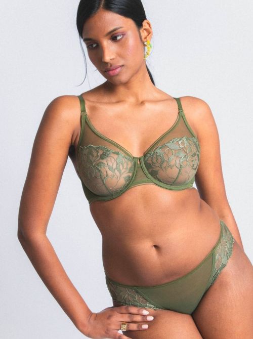 Sin Reggiseno con ferretto, verde