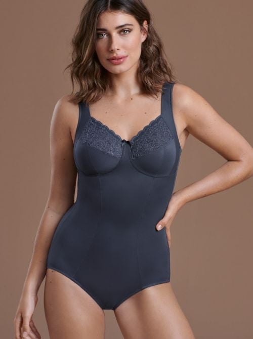 Havanna non-wired corselet, shadow blue ANITA