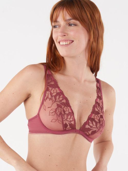 Sin Reggiseno a  triangolo con ferretto, rosa antico MAISONLEJABY