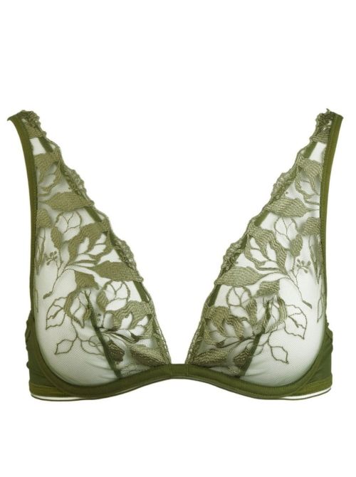 Sin Reggiseno a  triangolo con ferretto, verde