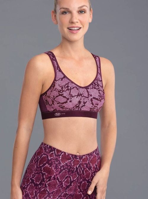 5527 non-wired sports bra, rose berry ANITA ACTIVE