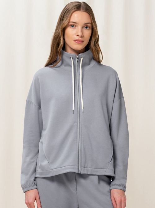 Thermal tracksuit jacket, grey TRIUMPH