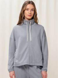 Thermal tracksuit jacket, grey