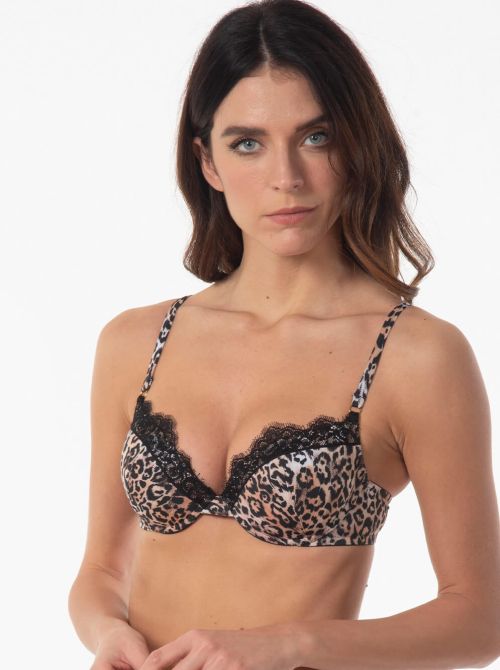 Tropical Push up con ferretto, animalier Valery