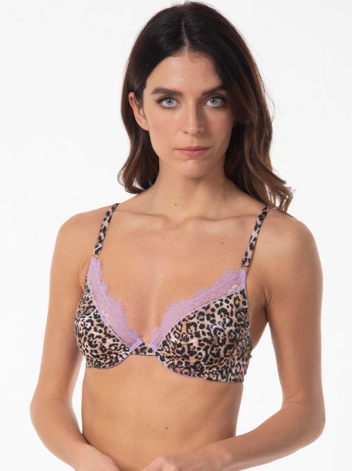 Tropical Reggiseno con ferretto, animalier Valery