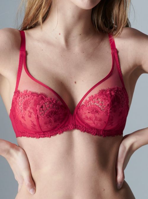 Wish bra with underwire, ruby pink SIMONE PERELE
