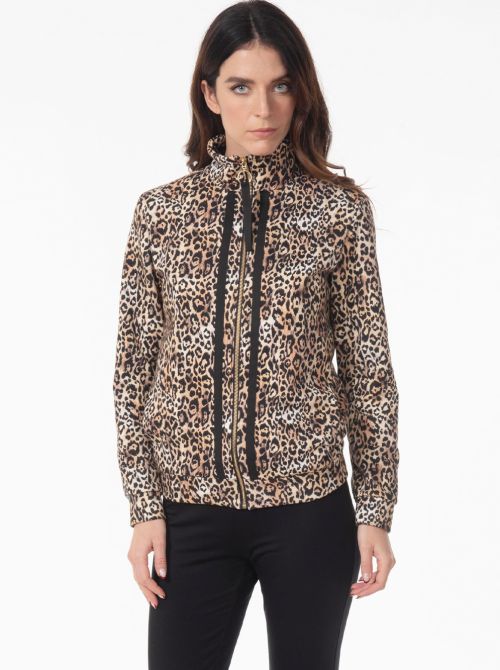 Tropical Tuta con zip, animalier Valery
