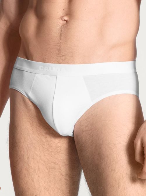 Natural Benefit 3 White briefs CALIDA