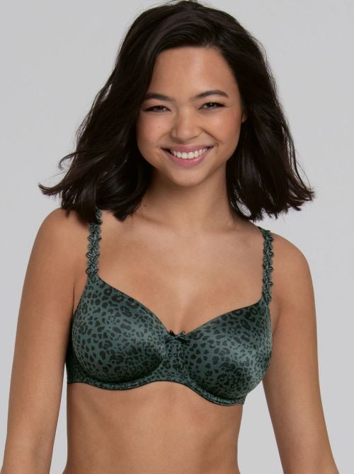 Joy-underwired bra with spacer cups, jungle