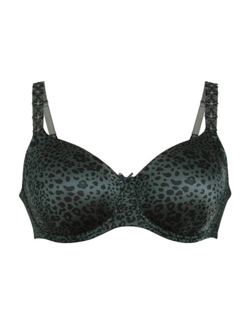 Joy-underwired bra big cups, jungle