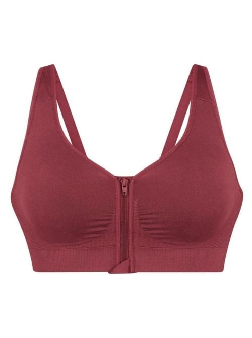 Lynn reggiseno per protesi con chiusura anteriore, rose wine