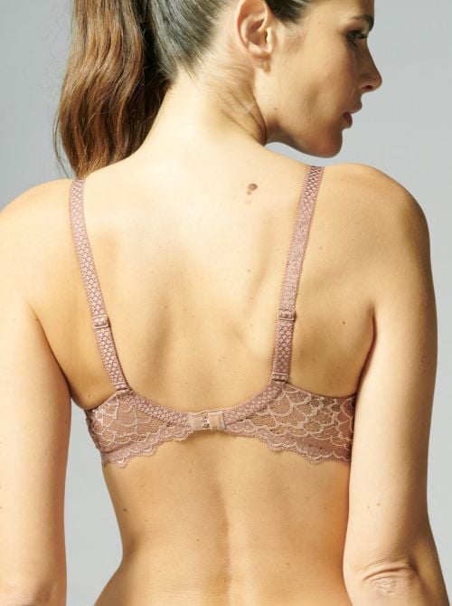 Caresse Reggiseno con ferretto, brun coco