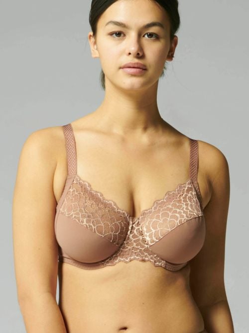 Caresse Reggiseno minimizer con ferretto, brun coco SIMONE PERELE