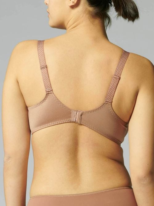 Caresse Reggiseno minimizer con ferretto, brun coco