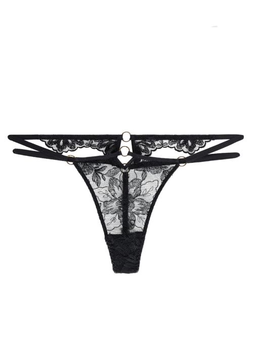 After midnight Thong, black