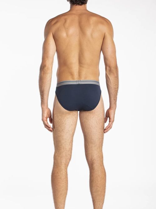 Identity - Slip Mini in Cotone Elasticizzato, blu