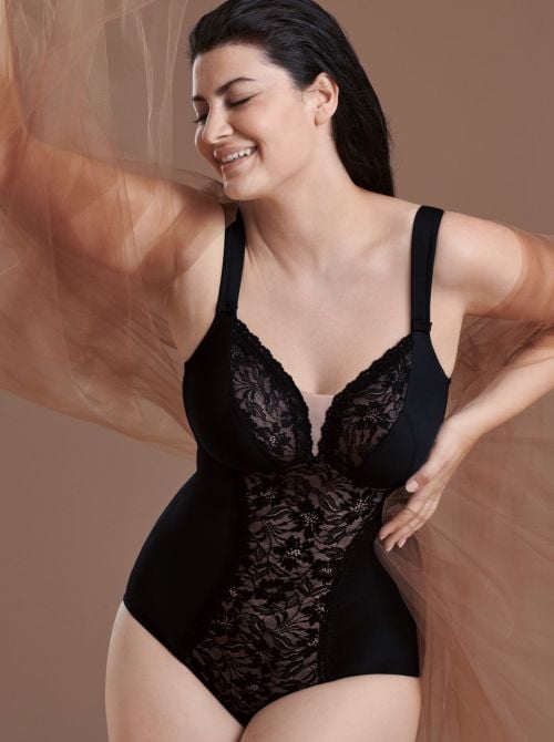 Helen body modellatore senza ferretto, nero