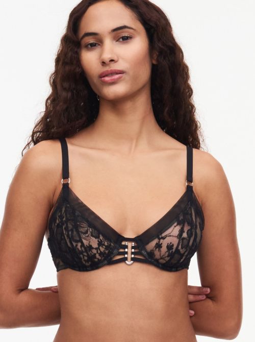 CHANTELLE X Impulse reggiseno con ferretto, nero CHANTELLE