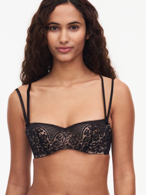 CHANTELLE X Singular fascia con ferretto, nero CHANTELLE
