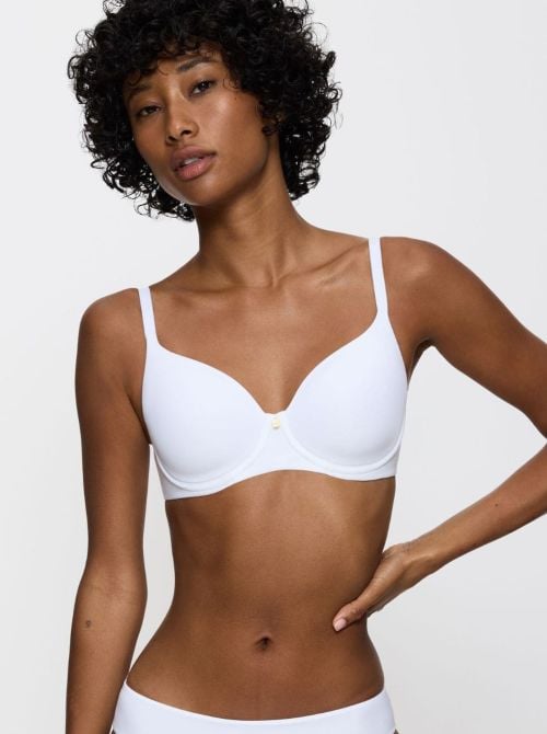 Body Make Up Essentials WP Reggiseno con ferretto, bianco