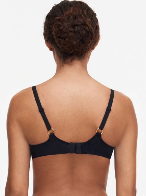 Fleurs  underwired bra, black CHANTELLE