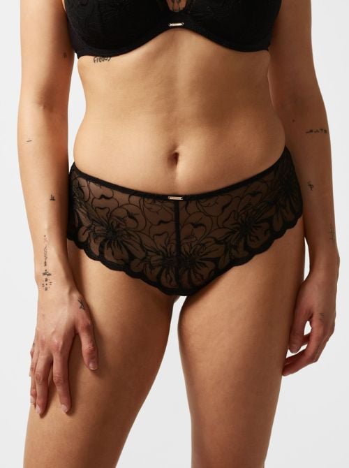 Fleurs shorty, nero CHANTELLE