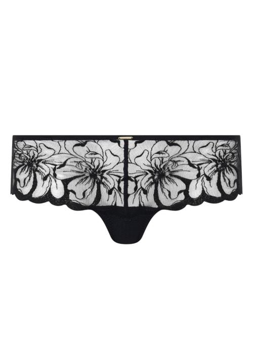 Fleurs shorty, nero