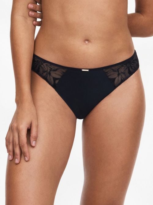 Fleurs  briefs, black CHANTELLE